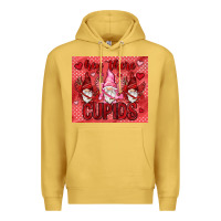 Antique Gold Hey there Cupids with gnomies tumbler Premium Hoodie - HowdyJamesFarm