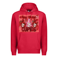 Cardinal Hey there Cupids with gnomies tumbler Premium Hoodie - HowdyJamesFarm