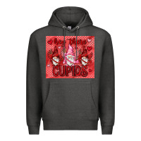 Charcoal Heather Hey there Cupids with gnomies tumbler Premium Hoodie - HowdyJamesFarm