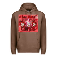 Chestnut Hey there Cupids with gnomies tumbler Premium Hoodie - HowdyJamesFarm