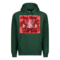 Sports Green Hey there Cupids with gnomies tumbler Premium Hoodie - HowdyJamesFarm