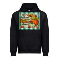 Black autumn leaves and pumpkins please mouse pad Urban Hoodie - BundleAndBundleShop