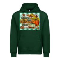 Forest Green autumn leaves and pumpkins please mouse pad Urban Hoodie - BundleAndBundleShop