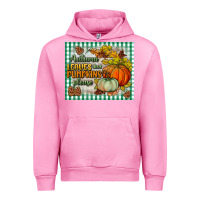 Fuchsia Pink autumn leaves and pumpkins please mouse pad Urban Hoodie - BundleAndBundleShop