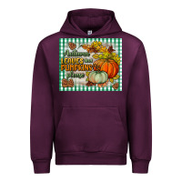 Mauve Wine autumn leaves and pumpkins please mouse pad Urban Hoodie - BundleAndBundleShop