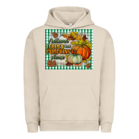 Pigment French Oak autumn leaves and pumpkins please mouse pad Urban Hoodie - BundleAndBundleShop