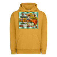 Pigment Peanut Butter autumn leaves and pumpkins please mouse pad Urban Hoodie - BundleAndBundleShop