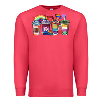 Cardinal lgbtq coffee cups Premium Sweatshirt - HowdyJamesFarm
