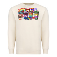 Sandshell lgbtq coffee cups Premium Sweatshirt - HowdyJamesFarm
