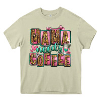 Mossy mama needs coffee mother's day Heavy Core Tee - Jasminsmagicworld