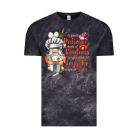 Cloud Black patience a dash of kindness Vintage Tee - NancyCooperArtShop