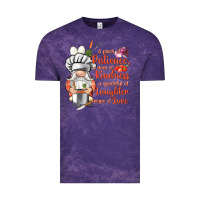 Cloud Purple patience a dash of kindness Vintage Tee - NancyCooperArtShop