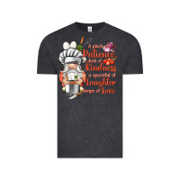 Vintage Black patience a dash of kindness Vintage Tee - NancyCooperArtShop