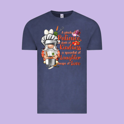 Patience A Dash Of Kindness Vintage Tee Designed By Nancycooperartshop