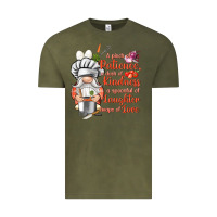 Vintage Olive patience a dash of kindness Vintage Tee - NancyCooperArtShop