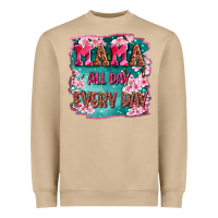 Mushroom mama all day everyday Heavyweight Sweatshirt - LillyAllenDesigns