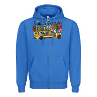 True Royal santas favorite bus driver Zipper Hoodie - texasbilliewilder