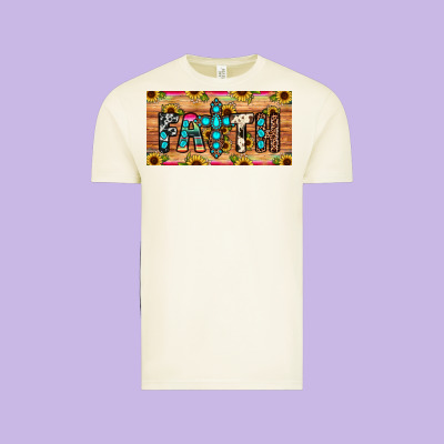 Faith License Plate Vintage Tee Designed By Jahusdesignshop