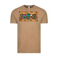 Vintage Coffee faith license plate Vintage Tee - JahusDesignShop