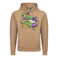 Vintage Coffee mardi gras lips Vintage Hoodie - MaliasSmallBusiness