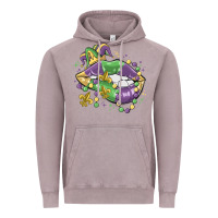Vintage Zinc mardi gras lips Vintage Hoodie - MaliasSmallBusiness