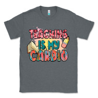 Charcoal Heather teaching is my cardio Classic Tee - NancyCooperArtShop