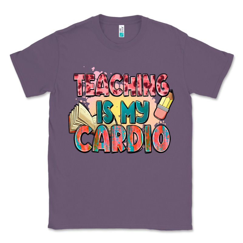 Teaching Is My Cardio Classic Tee by NancyCooperArtShop | Teevron