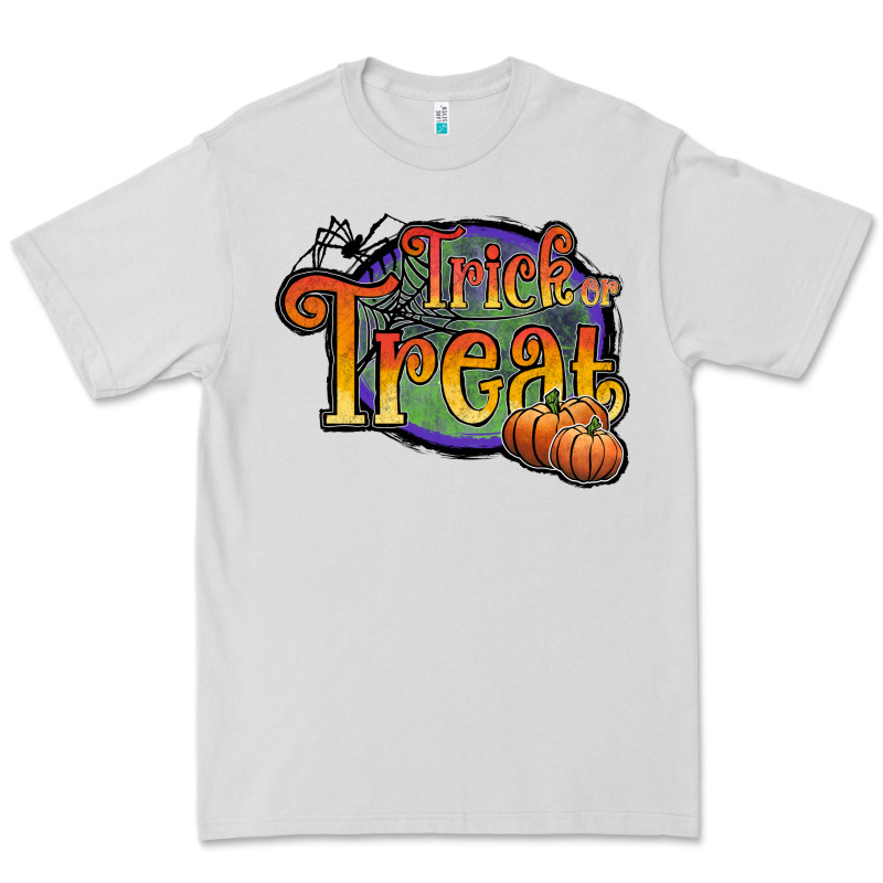 Trick Or Treat White Premium Tee by JahusDesignShop | Teevron