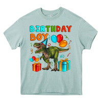 Arona birthday boy t rex Heavy Core Tee - Artiststas