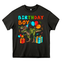 Asphalt birthday boy t rex Heavy Core Tee - Artiststas