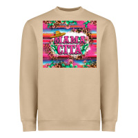 Mushroom mama cita cactus serape Heavyweight Sweatshirt - LillyAllenDesigns