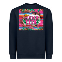 Navy mama cita cactus serape Heavyweight Sweatshirt - LillyAllenDesigns
