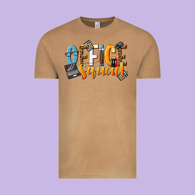Office Squad Vintage Tee Designed By Nancycooperartshop