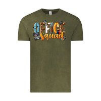 Vintage Olive office squad Vintage Tee - NancyCooperArtShop