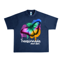 Navy transformada por dios Urban Heavy Tee - JahusDesignShop