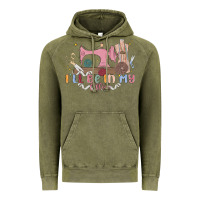 Vintage Olive ill be in my office Vintage Hoodie - MaliasSmallBusiness