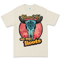 Bone blame it all on my roots black Premium Tee - JahusDesignShop