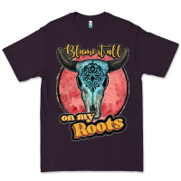 Plum blame it all on my roots black Premium Tee - JahusDesignShop