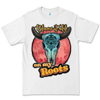 White blame it all on my roots black Premium Tee - JahusDesignShop