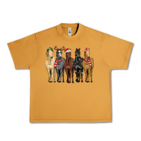 Peanut Butter horses with christmas Urban Heavy Tee - MaliasSmallBusiness