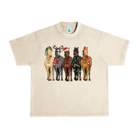 Sandshell horses with christmas Urban Heavy Tee - MaliasSmallBusiness