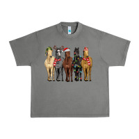 Tornado horses with christmas Urban Heavy Tee - MaliasSmallBusiness