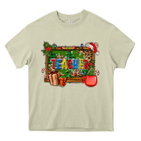 Mossy christmas teacher and coffe cup with board Heavy Core Tee - AdoDesignShop