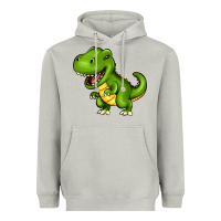 Moon Dust Cartoon T-Rex Heavyweight Hoodie - HowdyJamesFarm