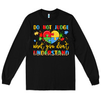 Black puzzle heart inclusivity message Long Sleeve Tee - LillyAllenDesigns