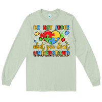Matcha puzzle heart inclusivity message Long Sleeve Tee - LillyAllenDesigns