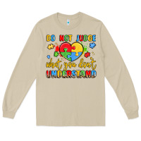 Mushroom puzzle heart inclusivity message Long Sleeve Tee - LillyAllenDesigns