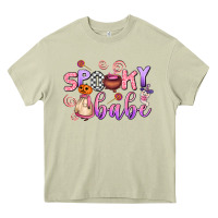 Mossy spooky babe Heavy Core Tee - AdoDesignShop