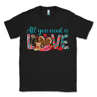Black all you need is love Classic Tee - NancyCooperArtShop