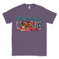 Lavender all you need is love Classic Tee - NancyCooperArtShop